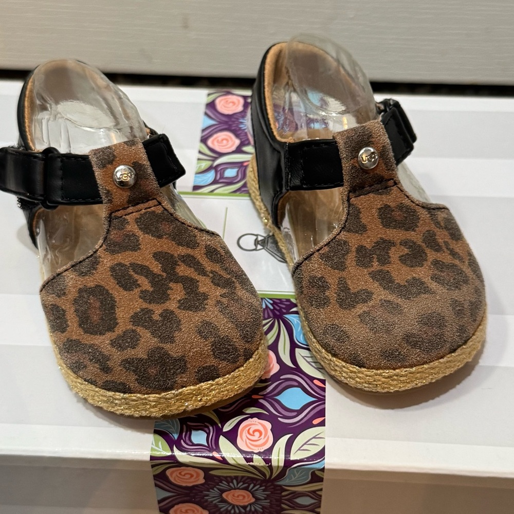 UGG Girls' Emmery Mary Jane Espadrille Flats - Baby- $25